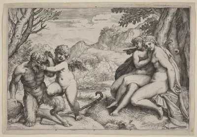 Pan Taming Eros