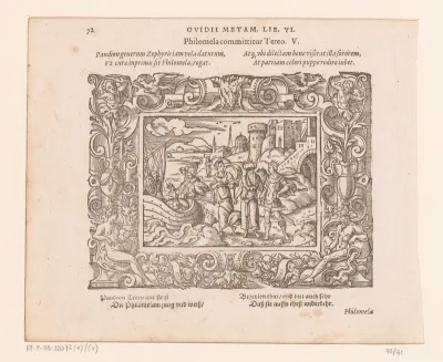 Pandion geeft Philomela mee aan Tereus