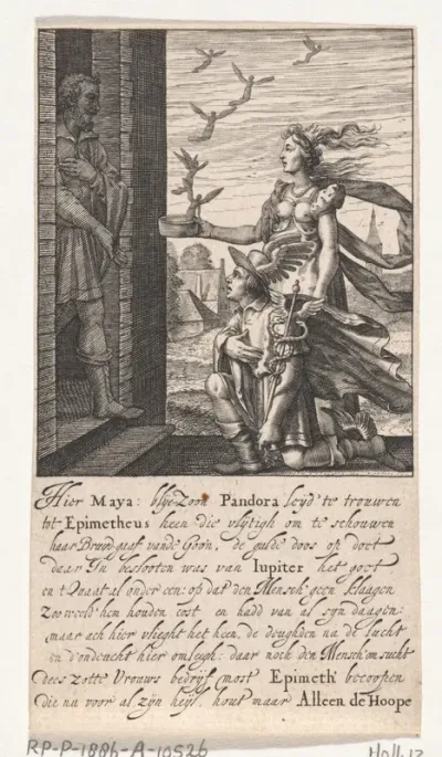 Pandora en Epimetheus