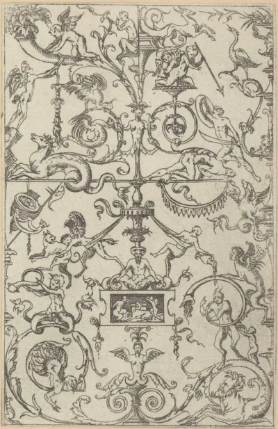Panel from "Petites Grotesques"