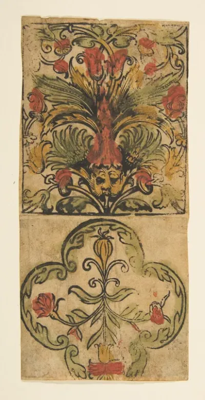 Panel of ornament (Schr. 2006m)