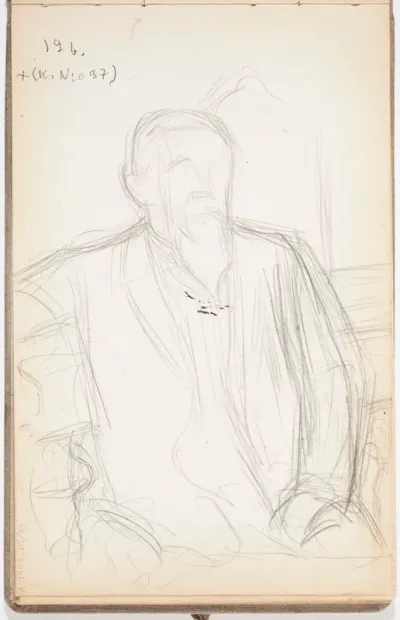 Pankinjohtaja Fredrik Kristian Jeremias Nybom. Todennäköisesti 1909.