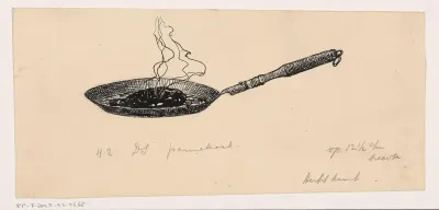 Pannenkoek in een pan