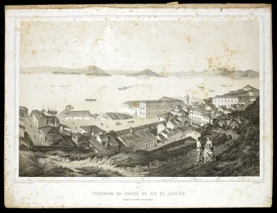 Panorama da cidade de Rio de Janeiro