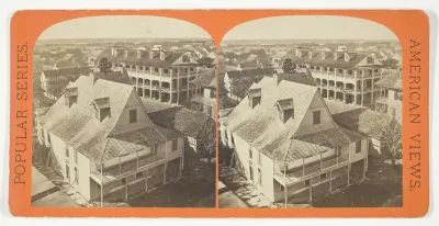 Panorama from Florida House, Looking North West, No. 9646'47 from the series "Views in St. Augustine, Florida"