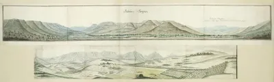 Panorama of the district known as Egypt, east of Swellendam, seen from the south
