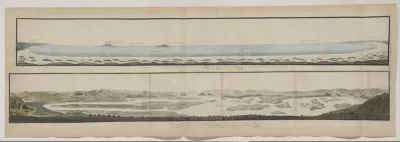 Panorama van Algoabaai, gezien vanaf het strand