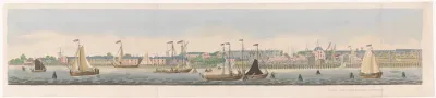 Panorama van Amsterdam (blad A)