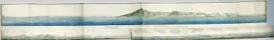 Panorama van Valsbaai