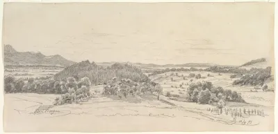 Panoramic landscape near Bergen