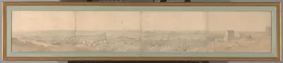 Panoramisch gezicht te Parijs