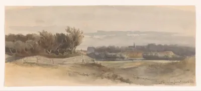 Panoramisch landschap