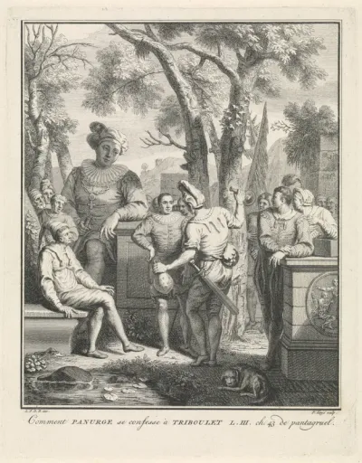 Panurge bekent aan Triboulet