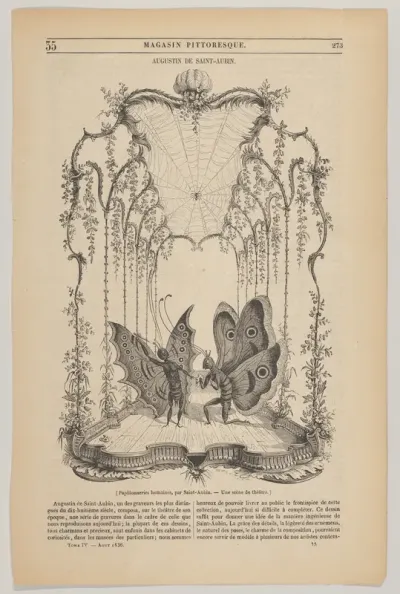 Papillonneries Humains, from "Le Magasin Pittoresque"