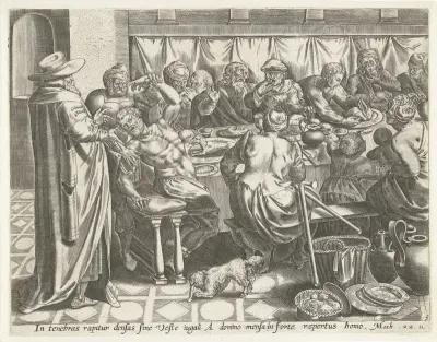 Parabel van het bruiloftsfeest van de koning