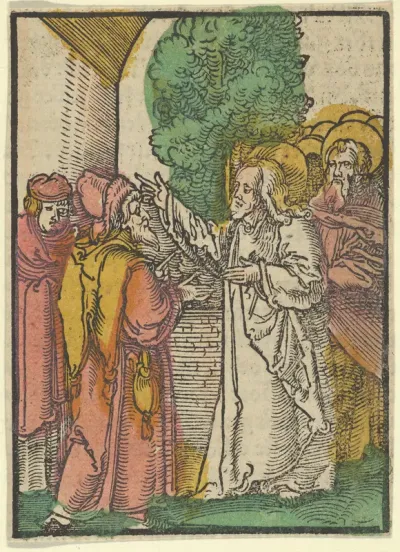 Parable of the Pharisees and the Tax-Collector, from Das Plenarium