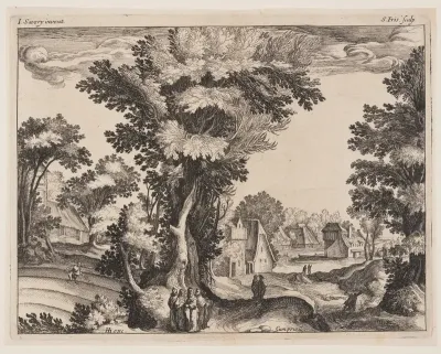 Parable of the Sower, from Landscapes with Scenes from the Life of Christ