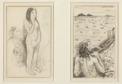 Parau No Te Varau Ino (left); Tahitian Legend (right)