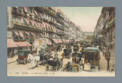 Paris. - La Rue de la Paix