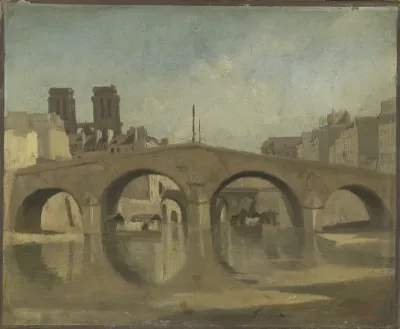 Paris, le Vieux Pont Saint-Michel