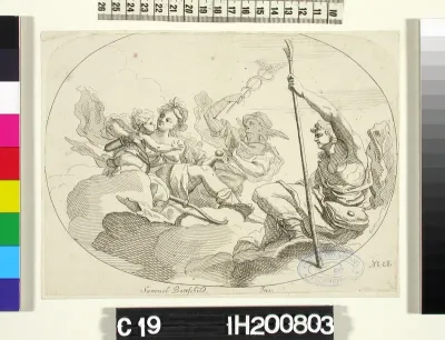 Paris, Mercury, Venus and Amor