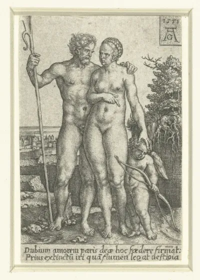 Paris, Oenone en Cupido