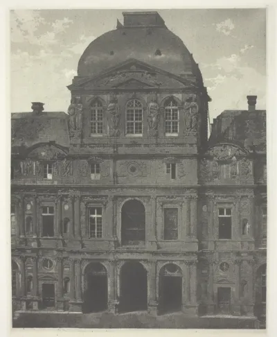 Paris: Pavillon de l'Horloge, the Louvre