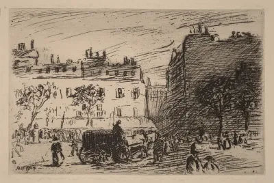 Paris Street Scene