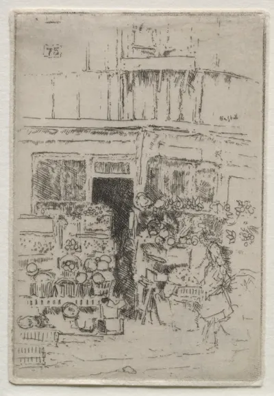 Paris:  The Little Fruit Shop