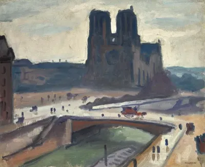 Paris, The Seine and Notre Dame