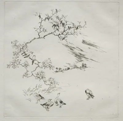 Parisian Service (Haviland service): Night (no. 7)
