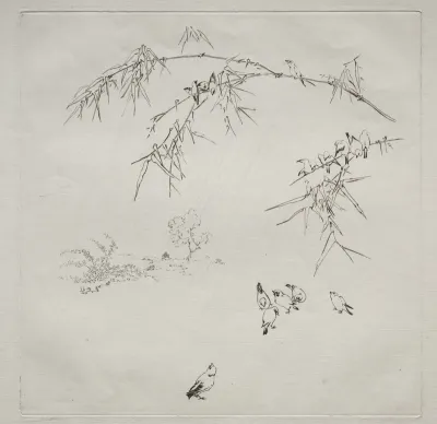 Parisian Service (Haviland service): Rain (no. 10)