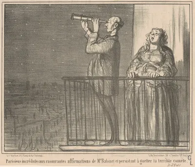 Parisiens incrédules ...