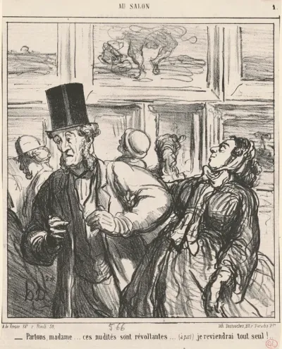 Parlons, Madame...ces nudités sont révoltantes...