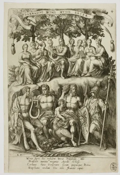 Parnassus, plate 4 from Parnassus Biceps