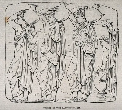 Part of the Parthenon frieze