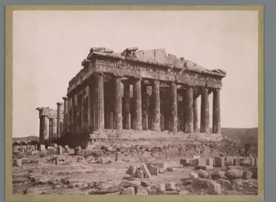 Parthenon op de Akropolis van Athene