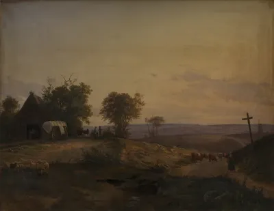 Parti af egnen ved Segeberg