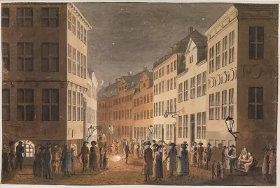 Parti af Østergade set fra Kongens Nytorv.
