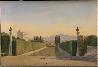 Parti fra Villa Albanis have, Rom