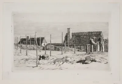 Parti i Hornbæk. Søndag formiddag