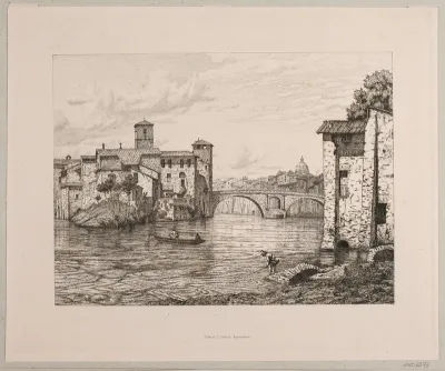 Parti ved Ponte Rotto i Rom