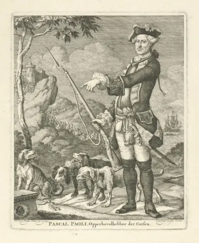 Pascal Paoli, leider der Corsicanen