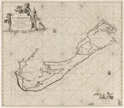 Paskaart van Bermuda