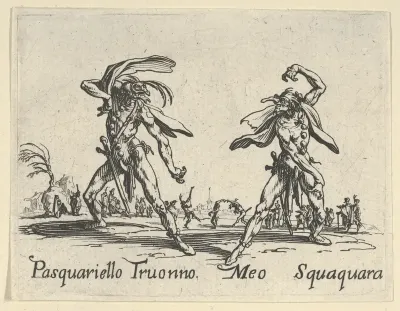 Pasquariello Truonno - Meo Squaquara, from "Balli di Sfessania" (Dance of Sfessania)