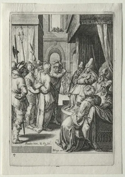 Passion Set:  Christ before Herod
