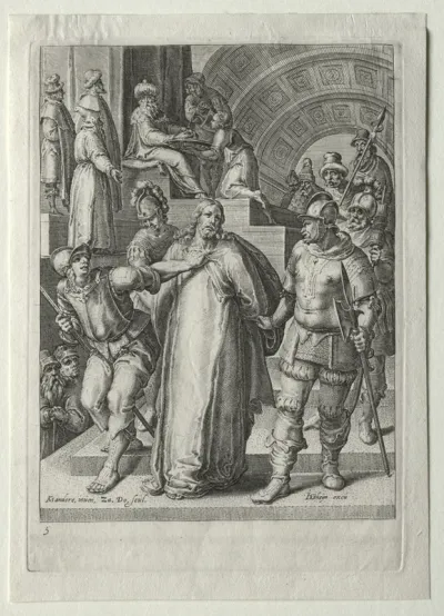Passion Set:  Christ before Pilate