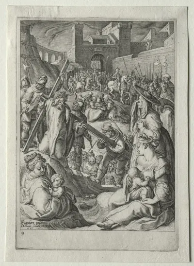 Passion Set:  Christ Carrying the Cross