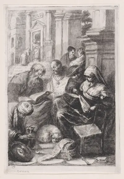 Pastiche in the manner of Bassano