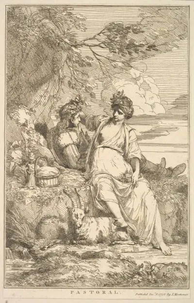 Pastoral, from "Fifteen Etchings Dedicated to Sir Joshua Reynolds"